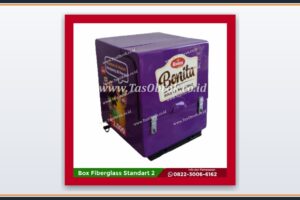 Box Fiberglass Motor Solusi Tahan Lama dan Anti Hujan untuk Usaha Brownies